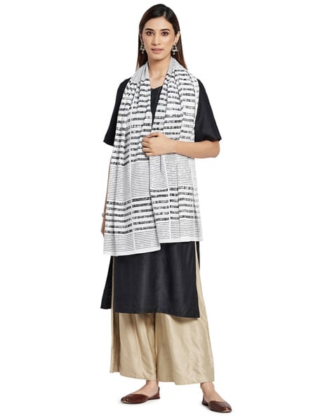 Striped Cotton Stole Price in India