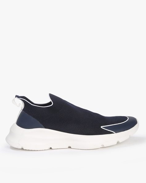 Panelled Slip-On Casual Shoes