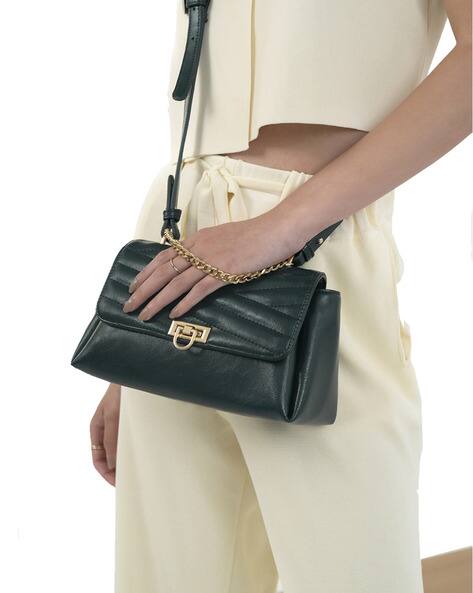 MIRAGGIO Quilted Sling Bag