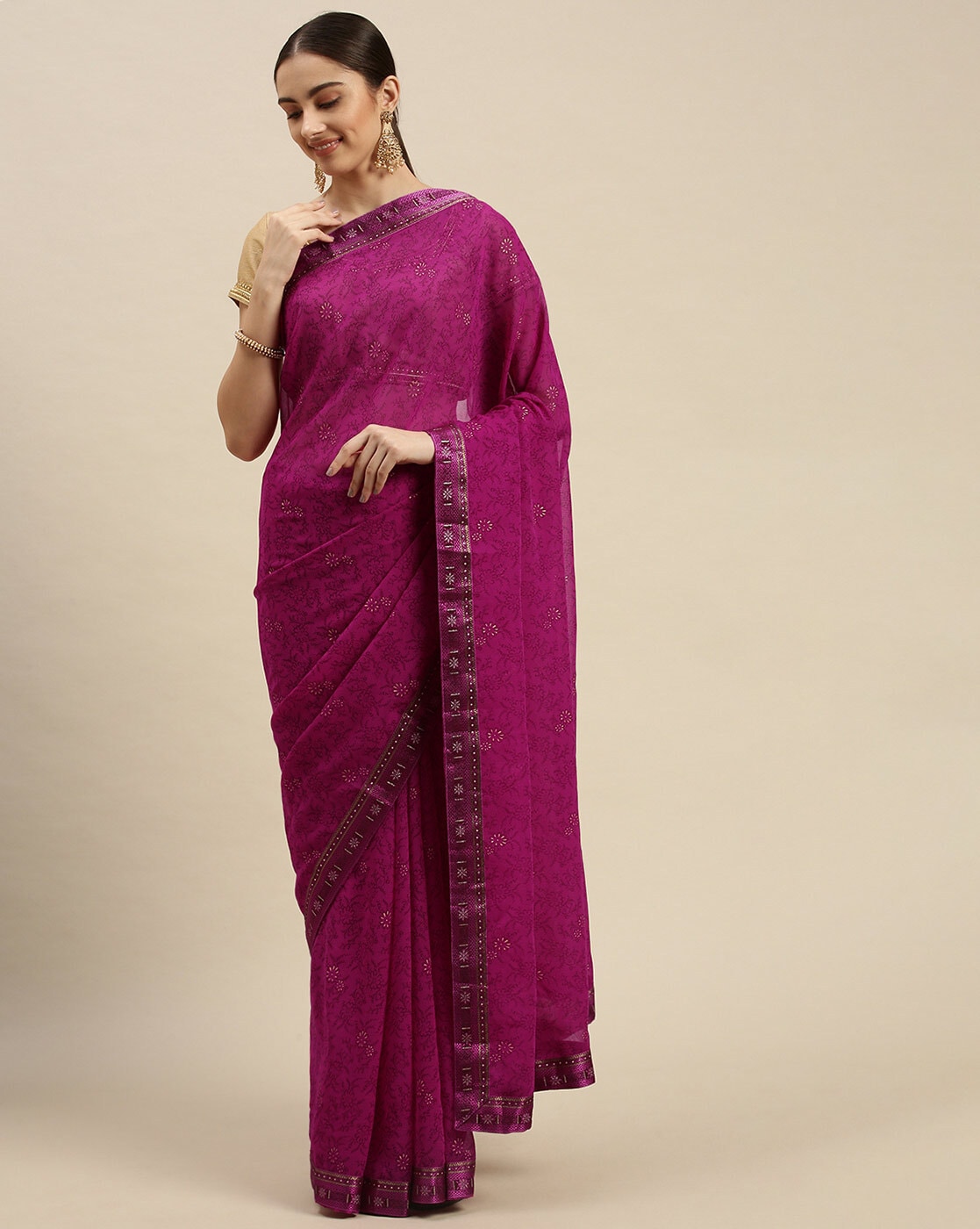 Buy Multicolored Sarees for Women by Saree mall Online | Ajio.com