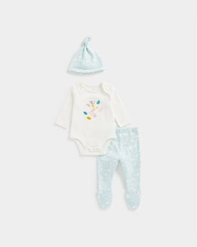 mothercare 3-piece Leaf Print Suit Set-picture-14