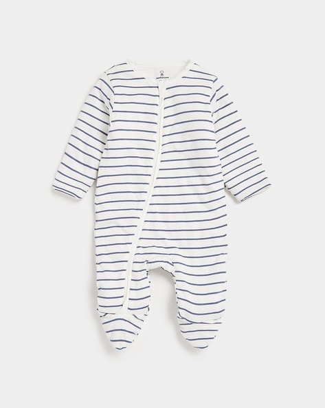 Mothercare store white sleepsuits