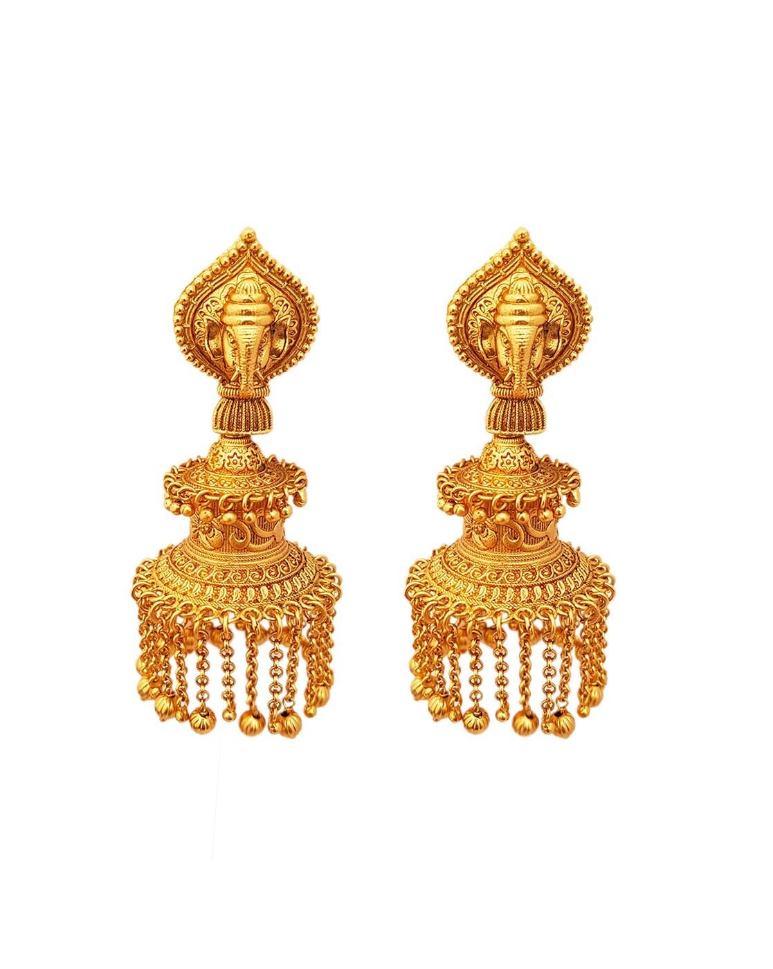 Gold earrings clearance new models 2018