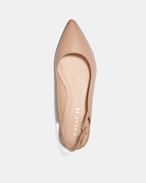 Coach pointed 2024 toe flats