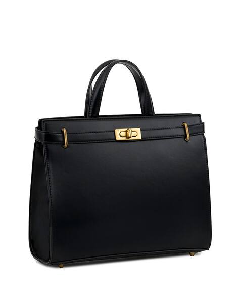 MIRAGGIO Solid Satchel Bag