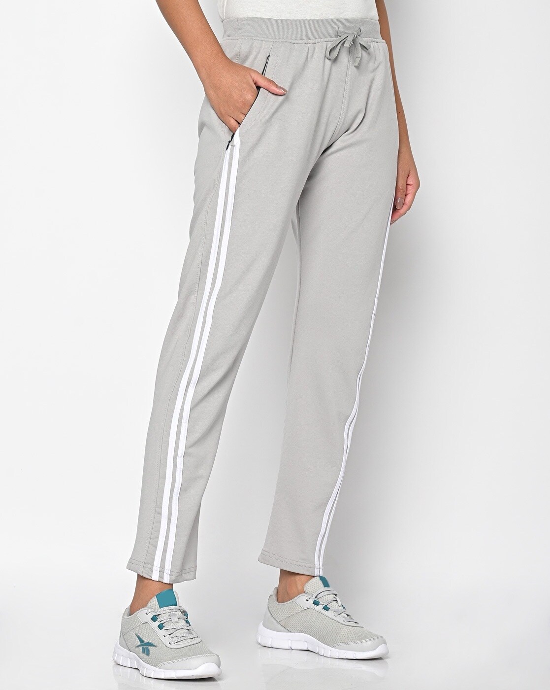 Buy Women High-Rise Trackpants With Side Slits Online at Best Prices in  India - JioMart.