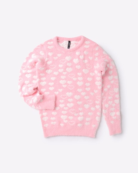 Buy Pink Sweaters & Cardigans for Girls by RIO GIRLS Online