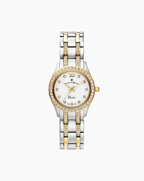 Buy JACQUES DU MANOIR Viola Swiss Made Analog Silver MOP Round Dial Women's  Watch - JWL01002 Online at Best Prices in India - JioMart.