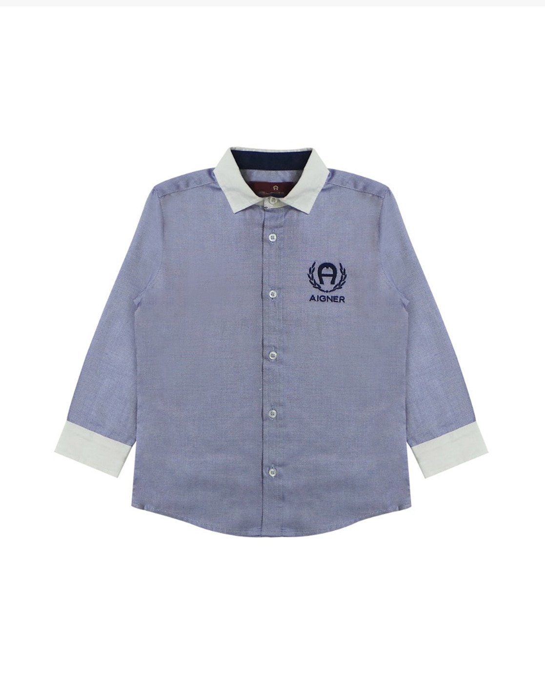 Shirt with Logo Embroidery