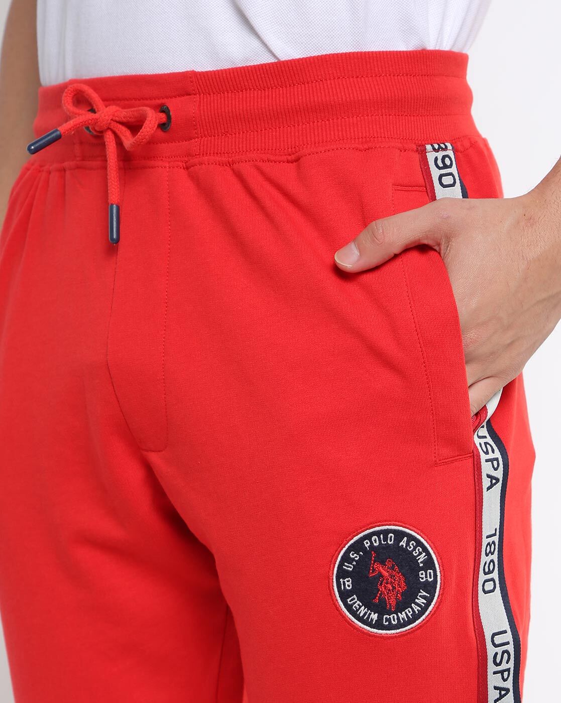 Buy Red Track Pants for Men by U.S. Polo Assn. Online