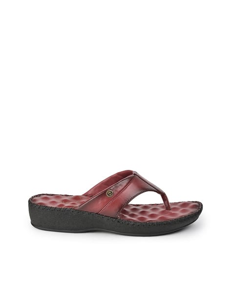 Genuine leather Thong Flip-Flops