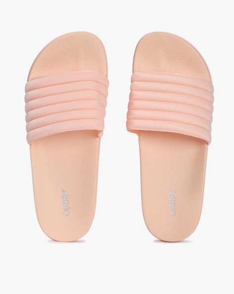 Nude best sale slides women