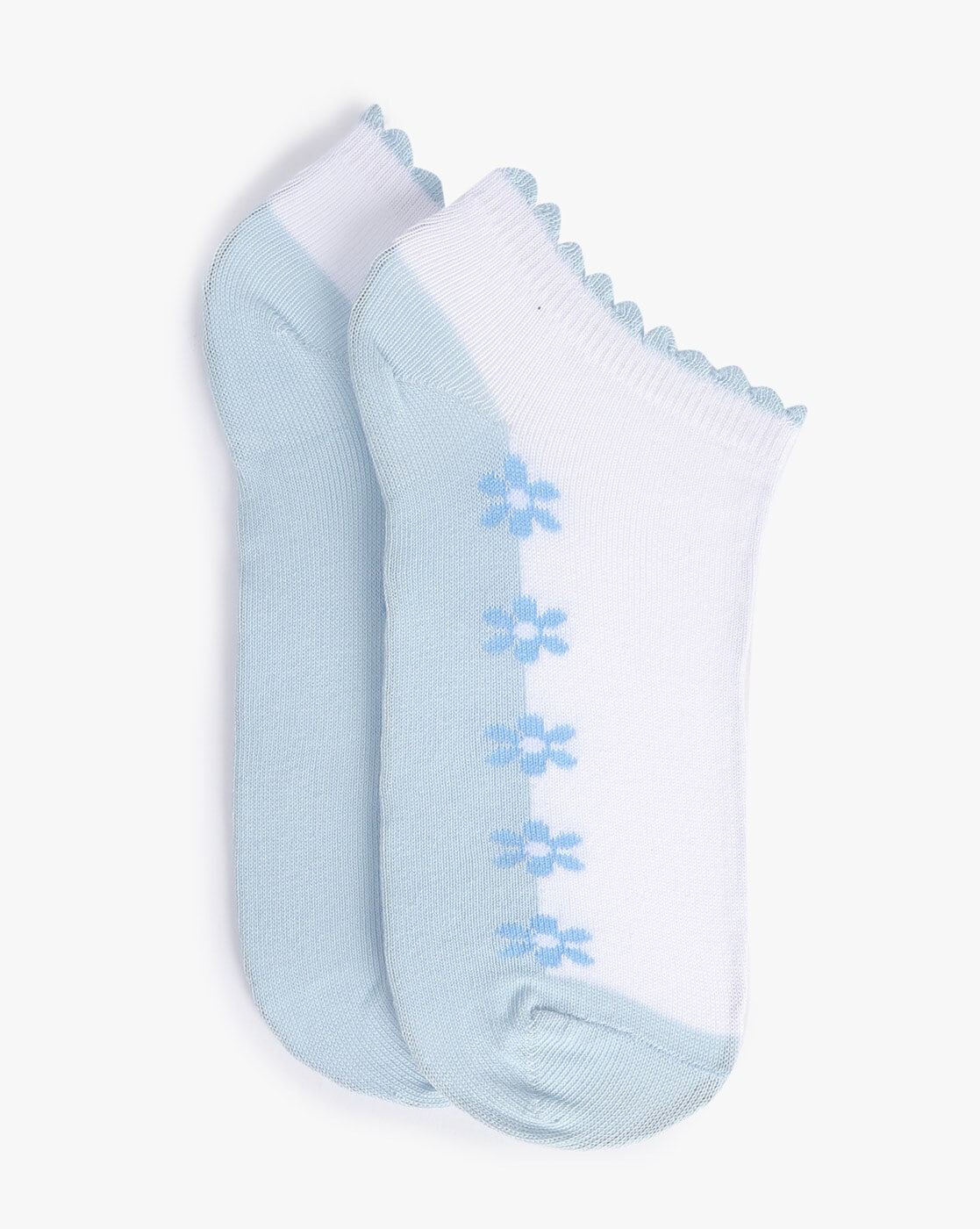 Socks Blue Water White Cozychic - Monograms Plus Cullman