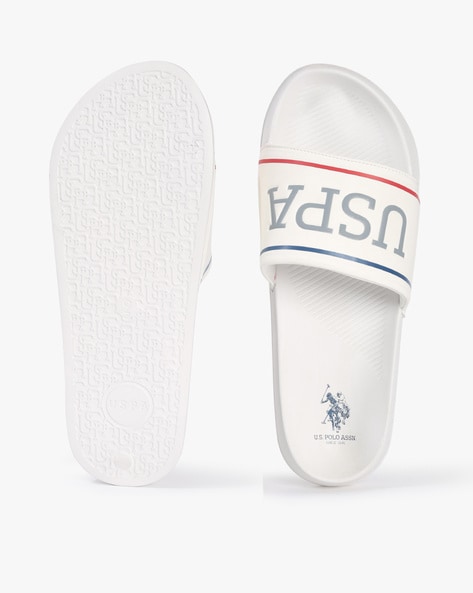 Buy White Flip Flop Slippers for Men by U.S. Polo Assn. Online