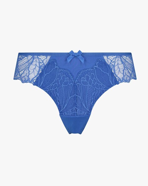 Malika Cheekini Panties with Lace Trims