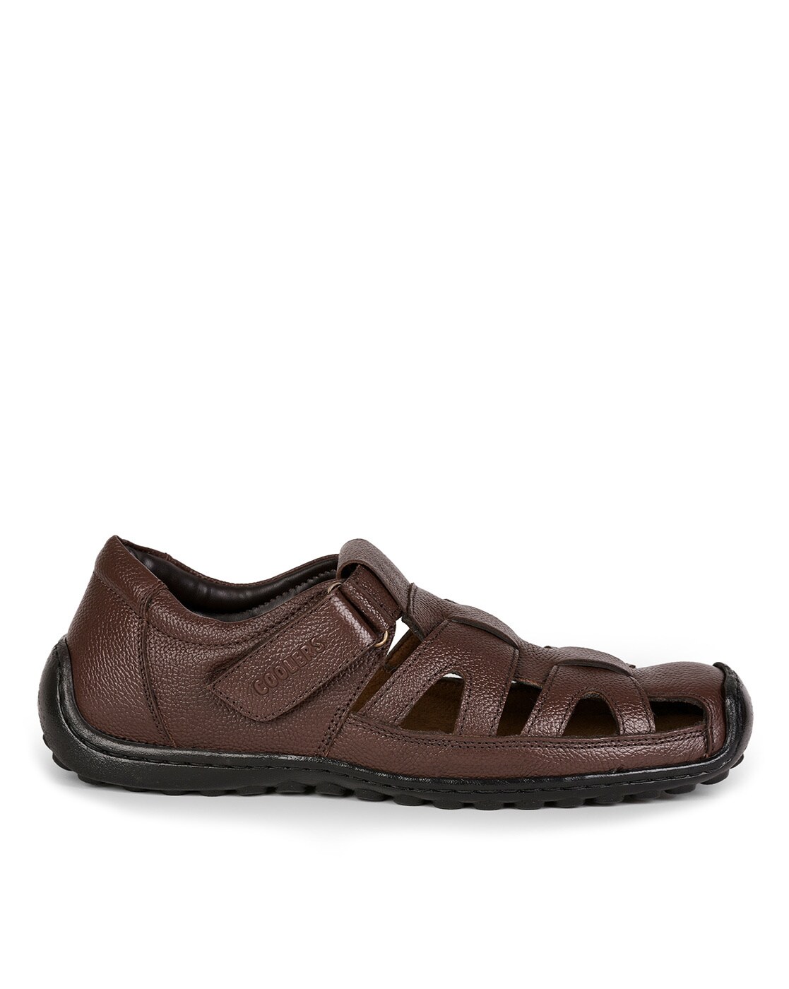 Buy online Liberty Black Leather Slip On Sandals from Sandals and Floaters  for Men by Coolers By Liberty for ₹1199 at 40% off | 2024 Limeroad.com