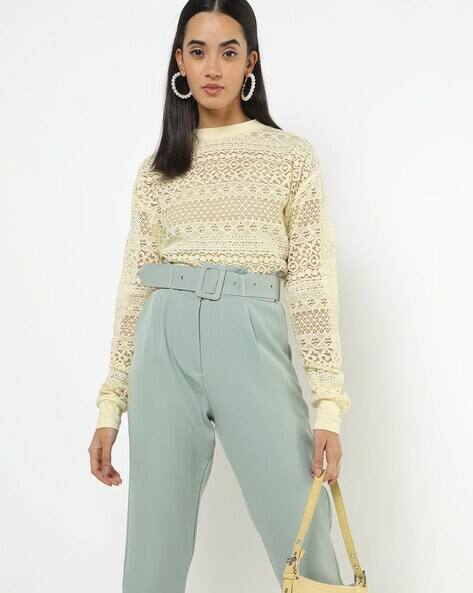 Lace Loose Fit Pullover