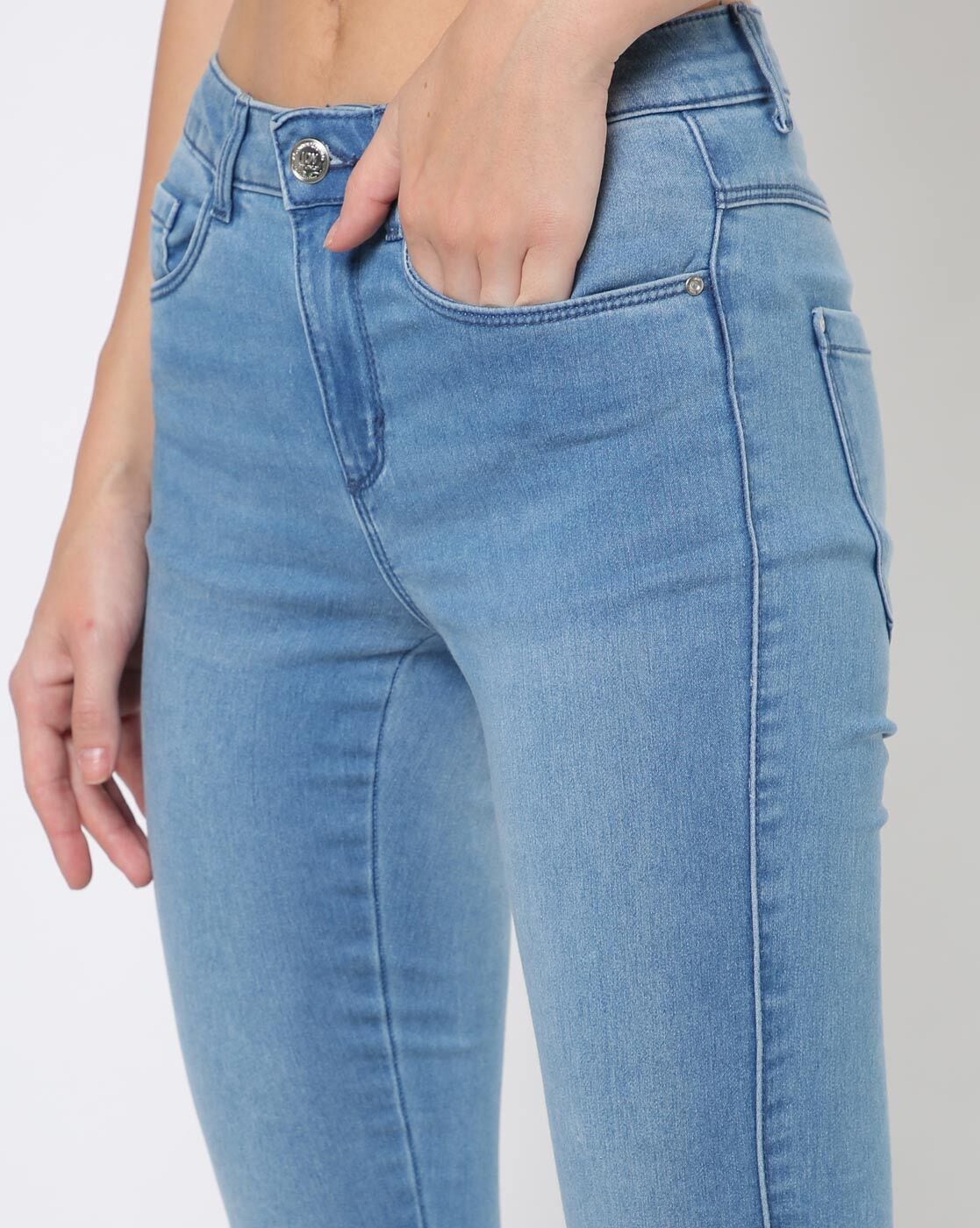 Buy Light Blue Jeans & Jeggings for Women by JDY BY ONLY Online