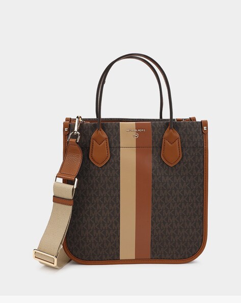 Buy Michael Kors Heidi Tote Bag with Detachable Strap | Brown Color Women |  AJIO LUXE