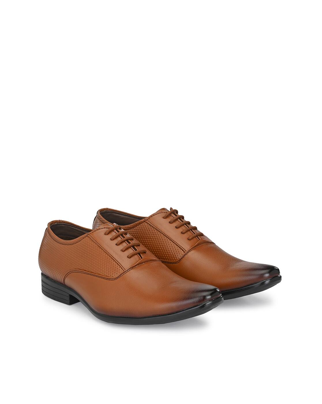Buy Tan Formal Shoes for Men by AZZARO 
