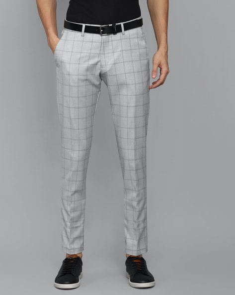Luxure By Louis Philippe Trousers & Chinos, Louis Philippe Grey Trousers  for Men at Louisphilippe.com