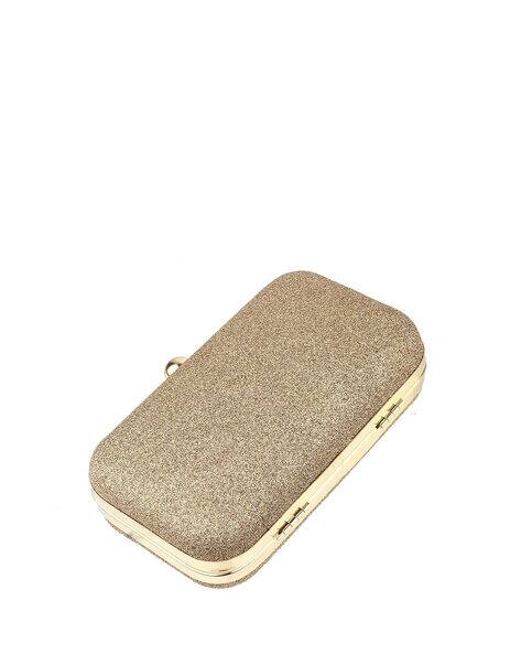 STYLE 98 Embellished Clutch with Chain Strap