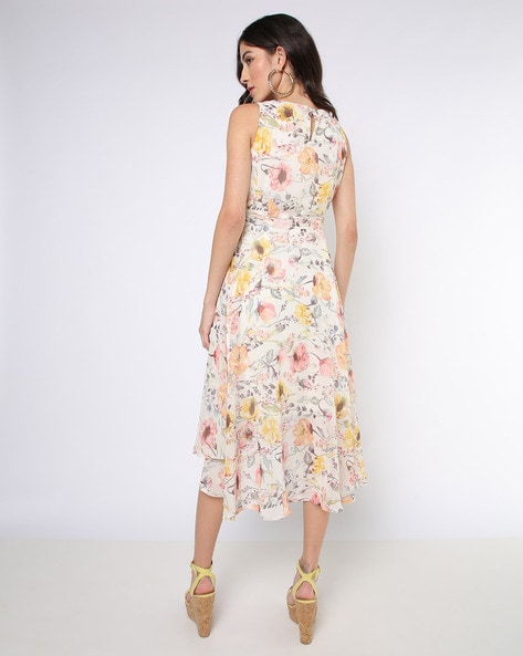 Calvin klein floral clearance a line dress