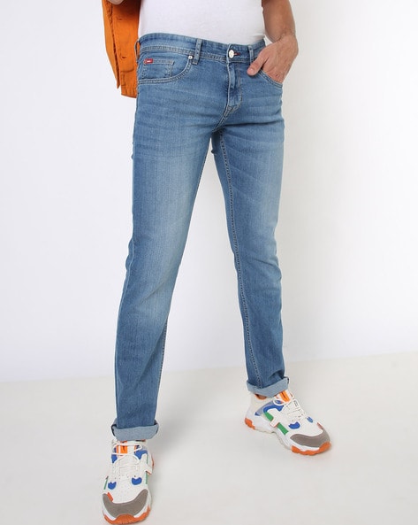 Buy Lee Cooper Men's Slim Fit Jeans (LCOMD125MSTONE_Mstone_38) at Amazon.in