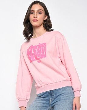 Buy Pink Sweatshirt & Hoodies for Women by LEVIS Online 