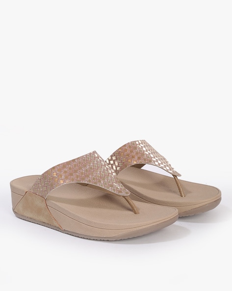 Buy Beige Flip Flop & Slippers for Women by Five By Inc.5 Online