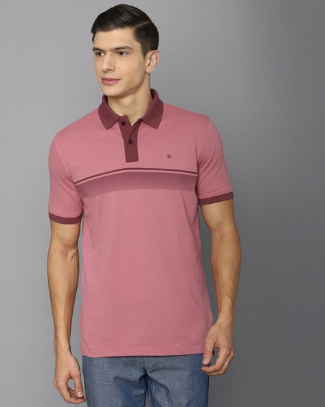 Buy Pink Tshirts for Men by LOUIS PHILIPPE Online