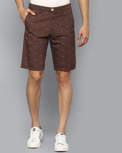 Buy Brown Shorts 3 4ths for Men by ALLEN SOLLY Online Ajio