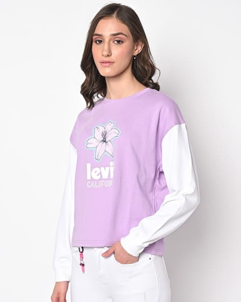 Colourblock Crew-Neck Sweatshirt