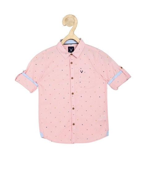 Buy Pink Shirts for Boys by ALLEN SOLLY Online