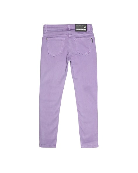 Buy Purple Jeans & Jeggings for Girls by ALLEN SOLLY Online