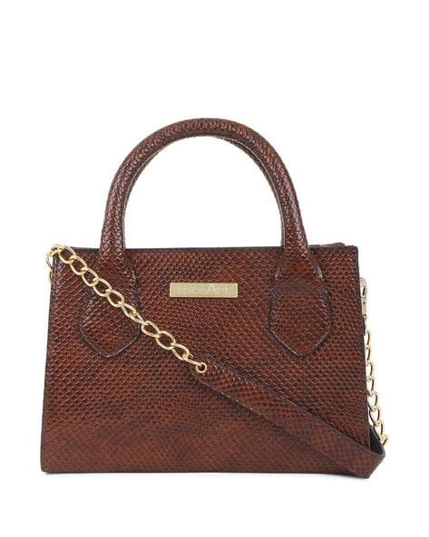 Reptilian Sling Bag with Detachable Strap