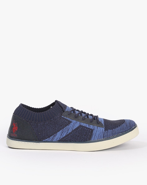 Ajio blue hot sale casual shoes