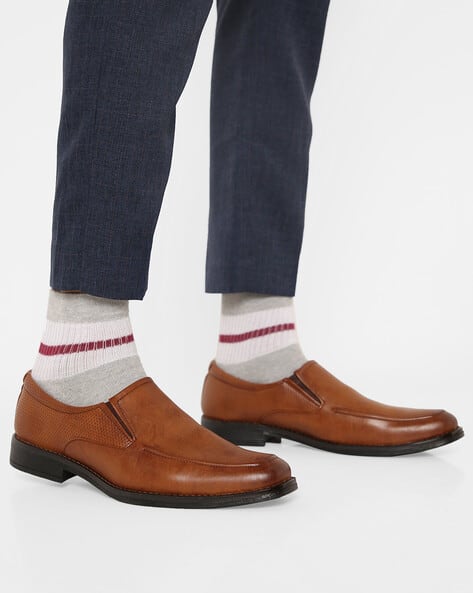 Buy Tan Brown Formal Shoes for Men by 