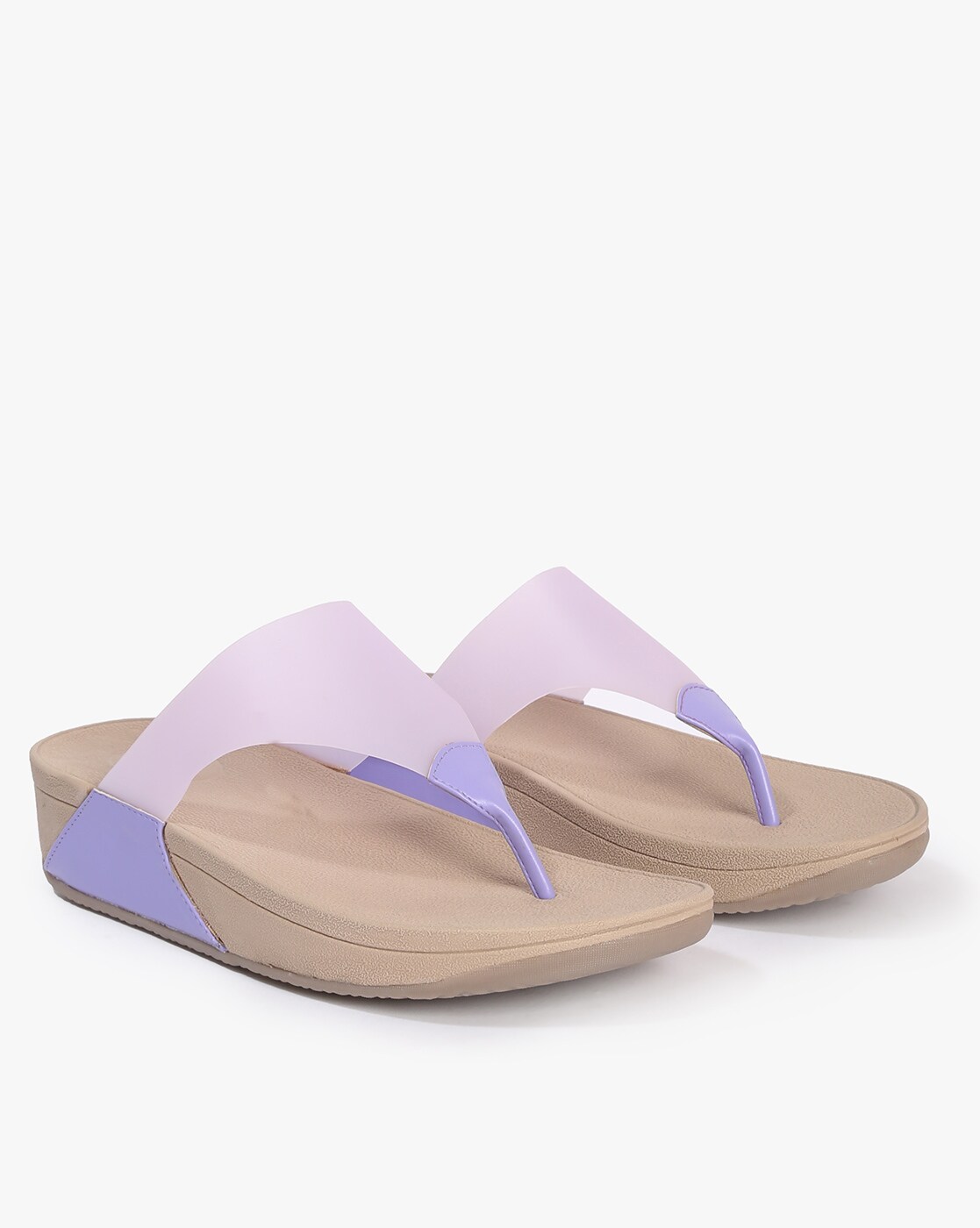 Purple fitflops on sale