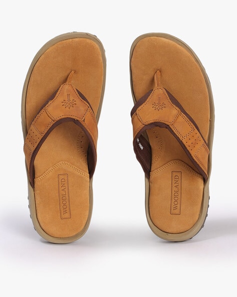 woodland men's flip flops