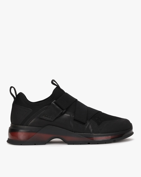 Hugo boss hot sale laceless sneakers