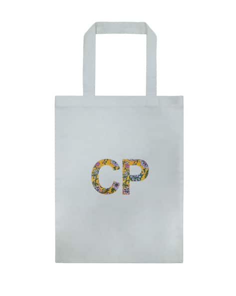 Typographic Print Tote Bag