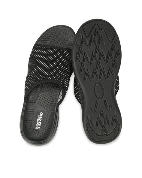 Buy Black Flip Flop Slippers for Men by FRANCO LEONE Online