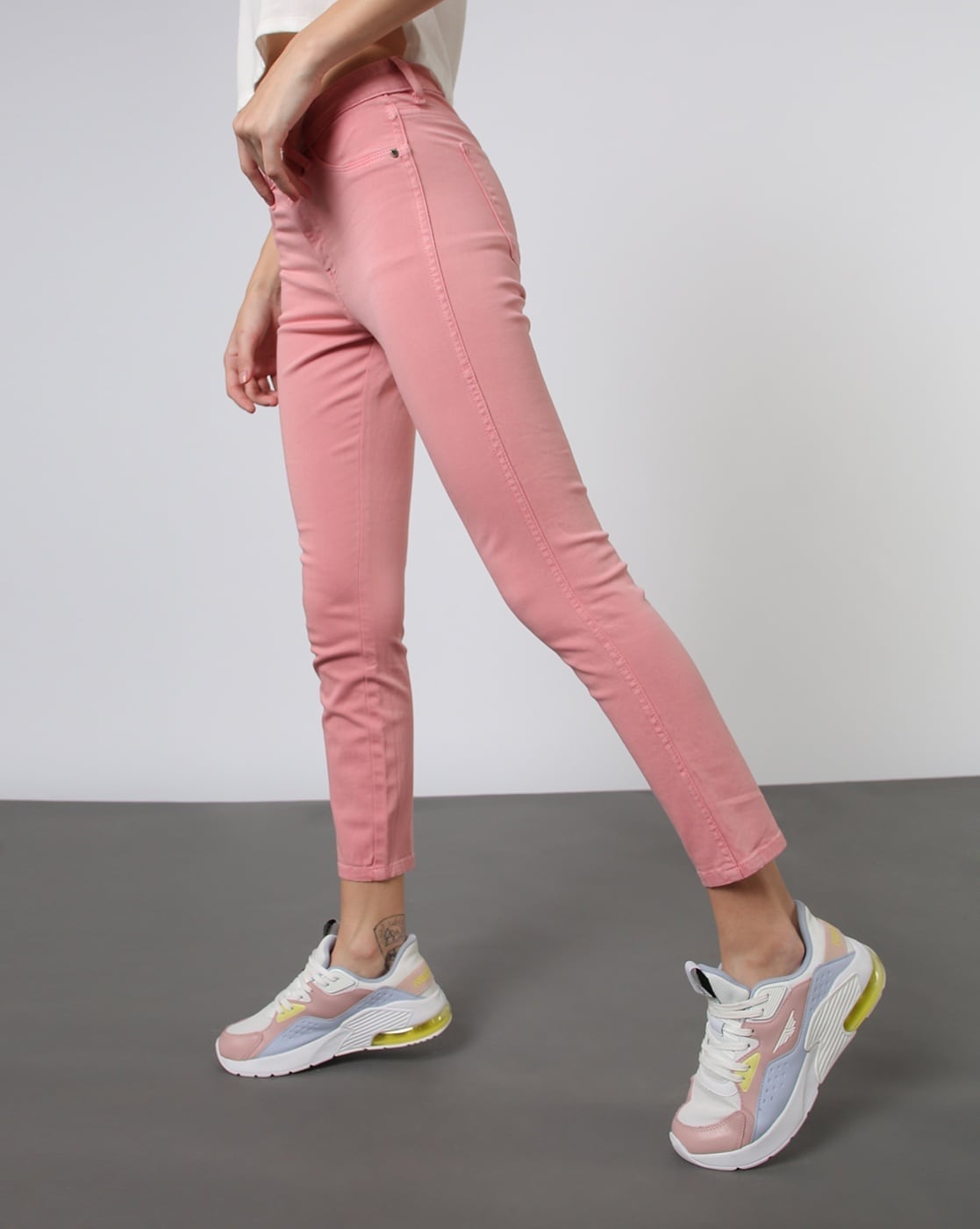 Men's Super Skinny Pink Suit Pants | boohoo