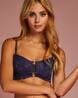 Buy Hunkemoller Zara Non-Padded Underwired Bra | Blue Color Women | AJIO  LUXE