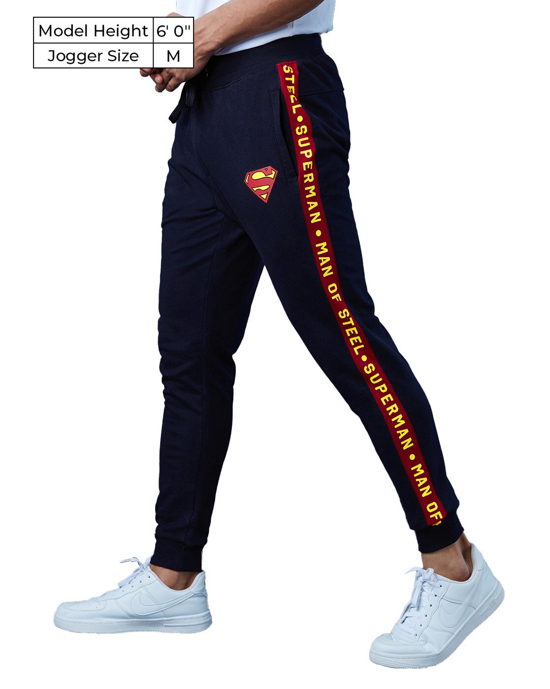 Buy Navy Blue Track Pants for Men by THE SOULED STORE Online