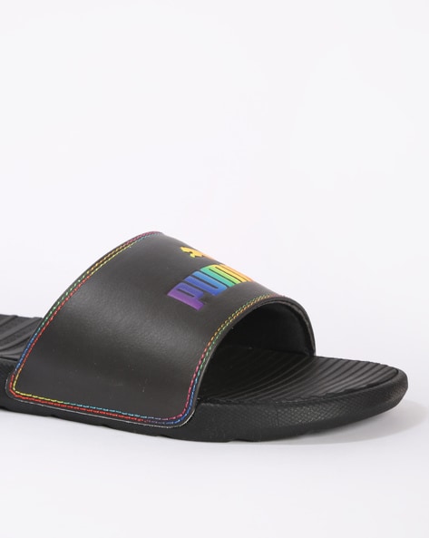 Adidas rainbow online slippers