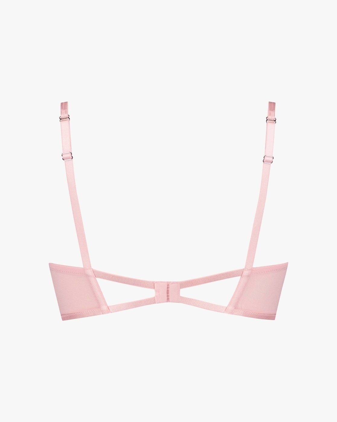 Buy Hunkemoller Louise Non-Padded Long Line Bra, Pink Color Women