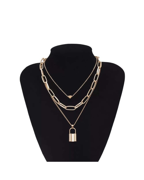 chain necklace lock