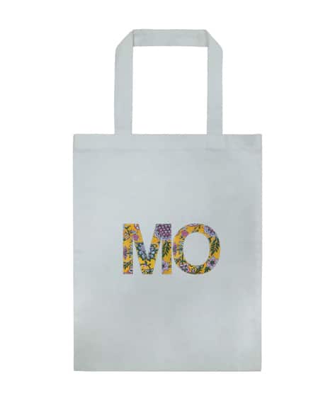 Typographic Print Tote Bag